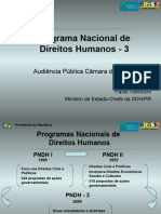 Programa Nacional de Direitos Humanos 3 - 20-04-10