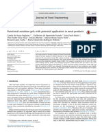 Functional Emulsion Gels With Potential Application in Meat Products. Journal of Food Engineerin