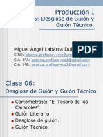 Guion Literario-Tecnico