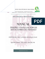 Manual. Diseño y Evaluación de Estaciones de Trabajo