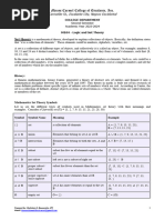 Set Theory Handouts