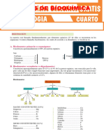 Principios de Bioquímica para Cuarto Grado de Secundaria 1