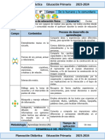 4to Grado Marzo - Educación Física (2023-2024)