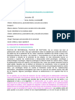 Resumen Segundo Parcial Psicología Del Desarrollo y La Subjetividad