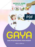 Modul Ajar IPAS - GAYA DAN PENGARUHNYA PADA BENDA - Fase B