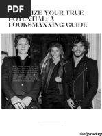 Looksmaxxing e Book PDF