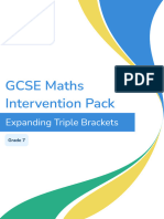 Expanding Triple Brackets