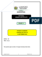 2023 PHSC GR11 Control Test 2-1