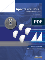 Mpact 3D Metal Two-Hole - Brochure