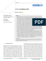 Ecological Succession in A Changing World