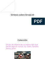 Coleccion ArrayList