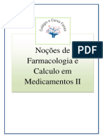 Noções de Farmacologia e Calculos de Medicamentos 2