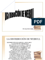 La Distribución de Weibull