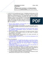 C Questions Février 2019 Examen IGED