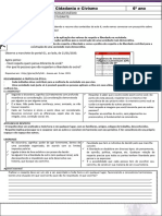 6ºano - Cidadania e Civismo - Semana 06