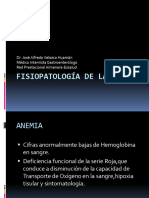 Fisiopatología de La Anemia