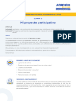 Proyecto Participativo