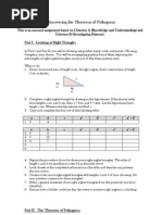 Pythagoras Project Outline