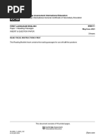 Cambridge IGCSE 0500 Paper 1 (XIIII)