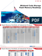 Winbond - Flash Roadmap - Q1 2024 (Version A) - 20240109