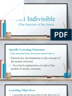 Group 3 PS Not Indivisible Structure of Atom