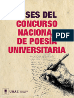 Bases Concurso de Poesía