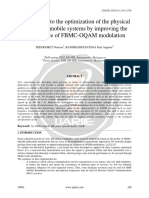 Contribution To The Optimization of The Physical Layer of 5G Mobile Systems by Improving The Performance of FBMC OQAM Modulation Ijariie10983