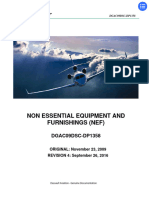 Non Essential Equipment and Furnishings (Nef) : DGAC09DSC-DP1358