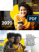 2020 Western Union ESG Report