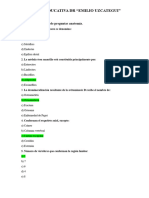 Banco de Preguntas Anatomía Con Respuesta