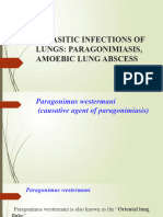 PARASITIC INFECTIONS OF LUNGS (Autosaved)