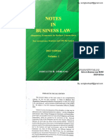 Notes in Business Law (RFBT) 2023 Edition by Soriano