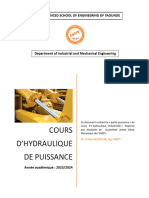 Cours Hydraulique de Puissance 4 GM DR - Nzotcha