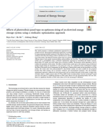 Effects of Photovoltaic Panel Type On Optimum Sizing of An Electrical Energy Storage System Using A Stochastic Optimization Approach