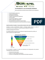 Plan de Retorno Progresivo A Las Actividades Laborales Grupo Surpapel