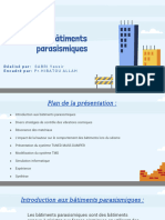 Tipe Au Sujet Des Bâtiment Sismiques Réalisé Par (SABRI Yassir)