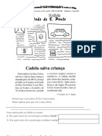 Atividades de Redação 5º Ano CLEIDE