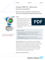 Endress-Hauser Deltabar PMD75B EN