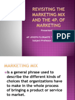 Marketing Mix and The 4Ps of Marketing