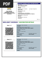 Maklumat Vaksinasi: Vaccination Details