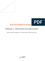 Balanceamento de Jogos - Unidade 1