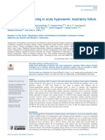 Awake Prone Positioning in Acute Hypoxaemic Respiratory Failure