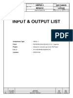 SIC1549IO - Rev01 INPUT & OUTPUT LIST With Annotations