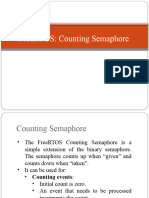 FreeRTOS Counting Semaphore