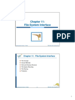 Ch11 - File System Interface