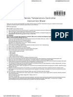 Delta DTA Series Instruction Sheet