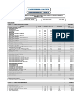 Presupuesto Analitico CS Asillo