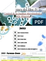 Problemes Del Bloc IV:: Control de La Qualitat Microbiològica Dels Aliments