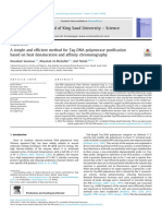 A Simple and Efficient Method For Taq DNA Polymerase Purification Based On Heat Denaturation and Affinity Chromatography