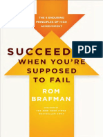 Succeeding When You'Re Supposed To Fail by Rom Brafman - Excerpt